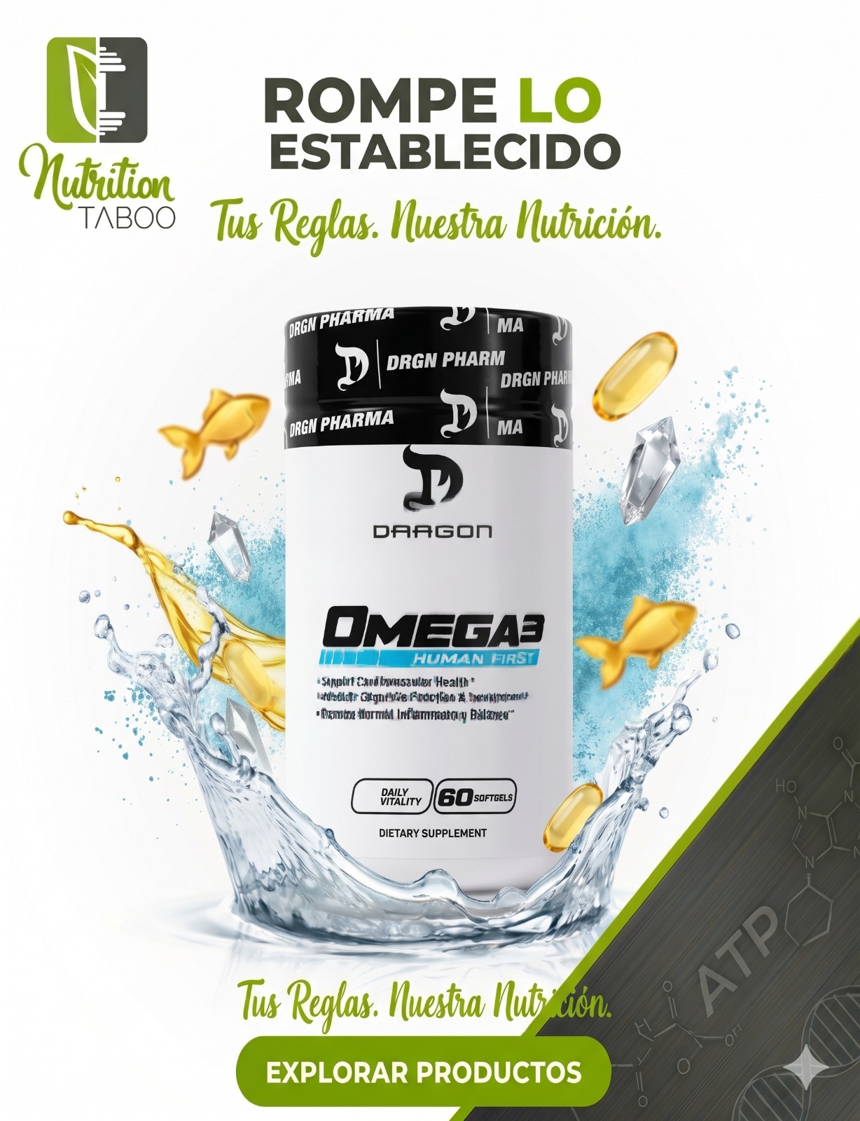 OMEGA 3- DRAGON PHARMA 60cap