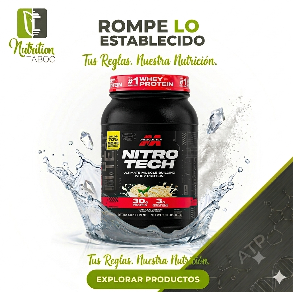 NITRO TECH WHEY 2 lbs